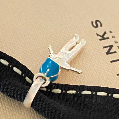 Links of London Sterling Silver Little Boy With Blue Hat  Charm Rare Collectible. Be the first to love this