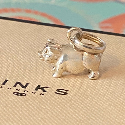 Links of London Sterling Silver Pot Bellied Pig Charm Be the first to love this!
