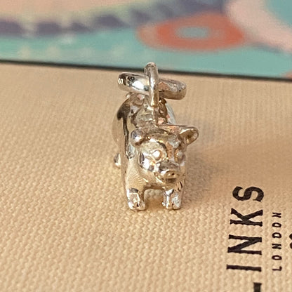 Links of London Sterling Silver Pot Bellied Pig Charm Be the first to love this!
