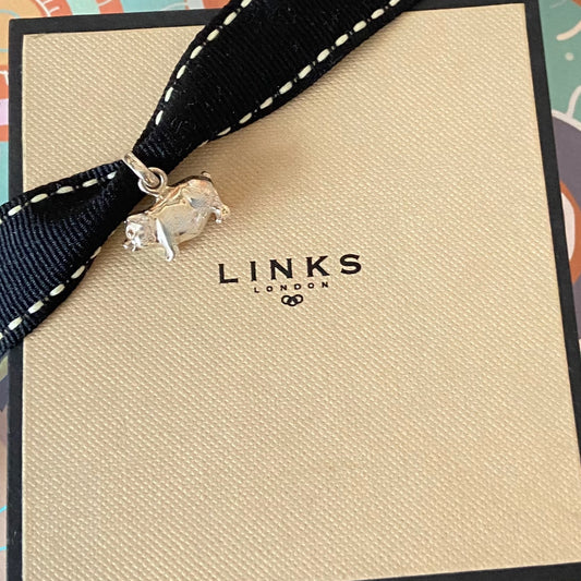 Links of London Sterling Silver Pot Bellied Pig Charm Be the first to love this!
