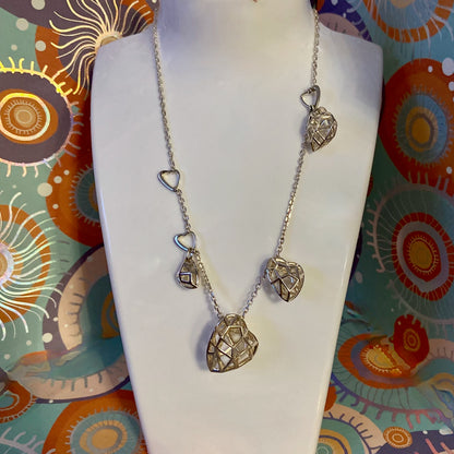 Links of London Sterling Silver Flutter and Wow Necklace