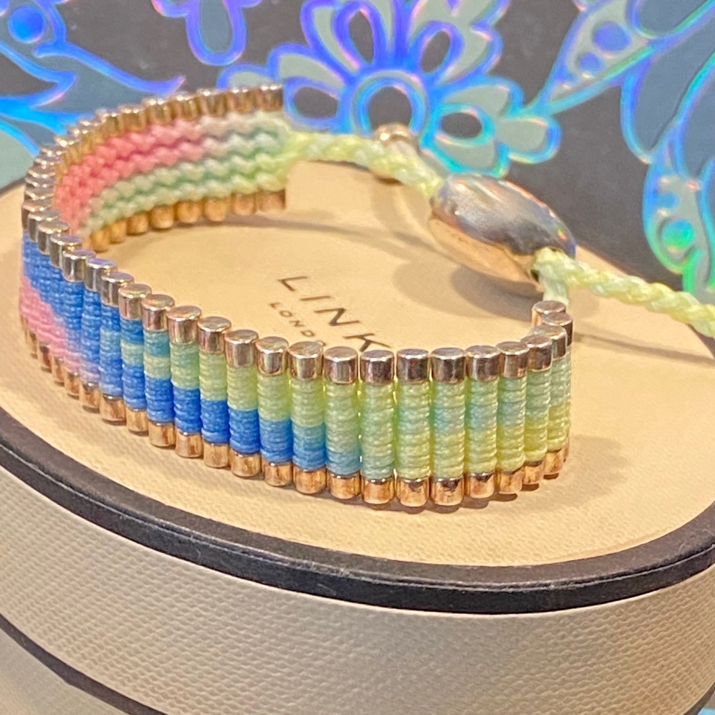 Links of London  Rainbow Friendship Sterling Silver Bracelet
