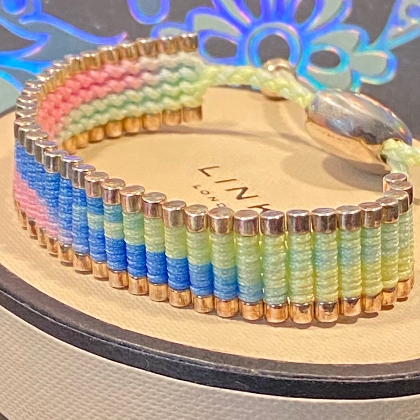 Links of London  Rainbow Friendship Sterling Silver Bracelet
