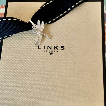 Links of London Sterling Silver Dragonfly Charm
