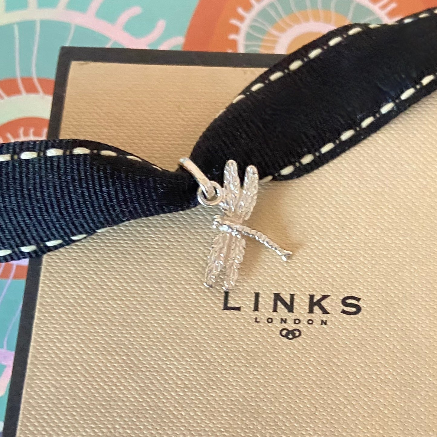 Links of London Sterling Silver Dragonfly Charm