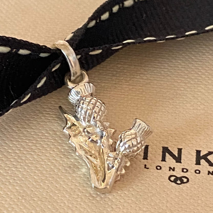 Links of London Sterling Silver vintage Thistle Charm