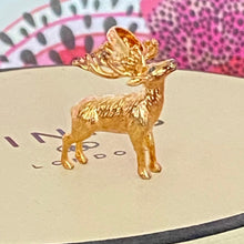 Load image into Gallery viewer, Links of London Sterling Silver Yellow Gold Vermeil Stag Charm Pendant or charm
