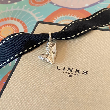 Links of London Sterling Silver vintage Thistle Charm