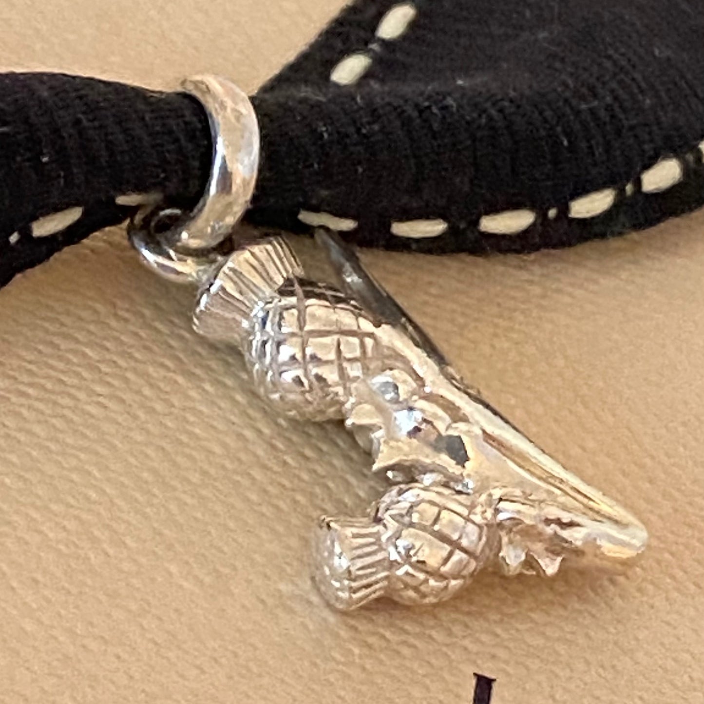 Links of London Sterling Silver vintage Thistle Charm