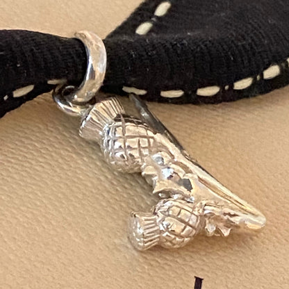 Links of London Sterling Silver vintage Thistle Charm