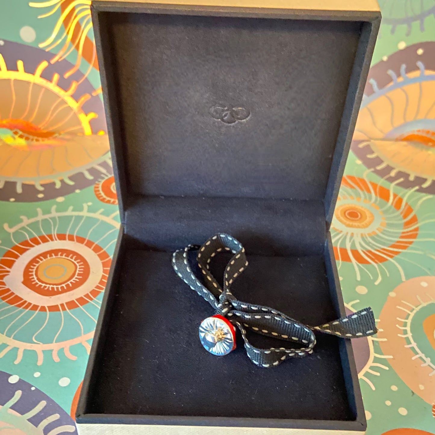 Links of London Sterling Silver Toadstool Enamel Charm