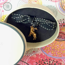 Load image into Gallery viewer, Links of London Sterling Silver Yellow Gold Vermeil Stag Charm Pendant or charm
