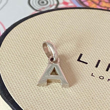 Load image into Gallery viewer, Links of London Sterling Silver Letter A Charm
