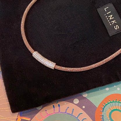 Links of London Vermeil Effervescence Star Dust CZ Necklace