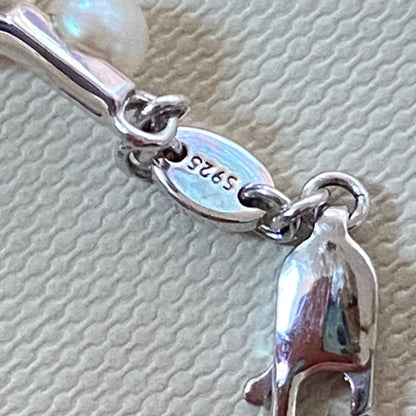 Links of London Silver and pearl Orbs Caraibes Choker