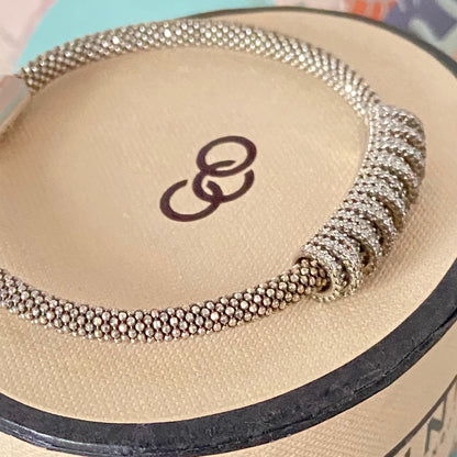 Links of London Star Dust Crown Silver Bracelet