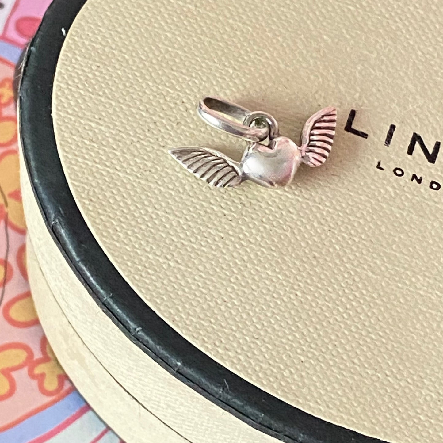 Links of London  Heart with Wings Charm