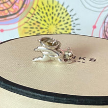 Load image into Gallery viewer, Links of London Sterling Silver Flying Pig Charm. “Pigs might fly” Charm is Preloved waiting to be loved again
