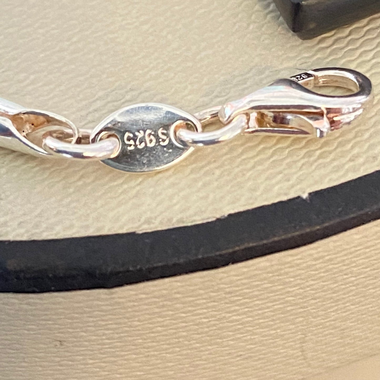 Three Strand Links of London Sterling Silver Essentials Bracelet with Beads – 17cm New with tag.