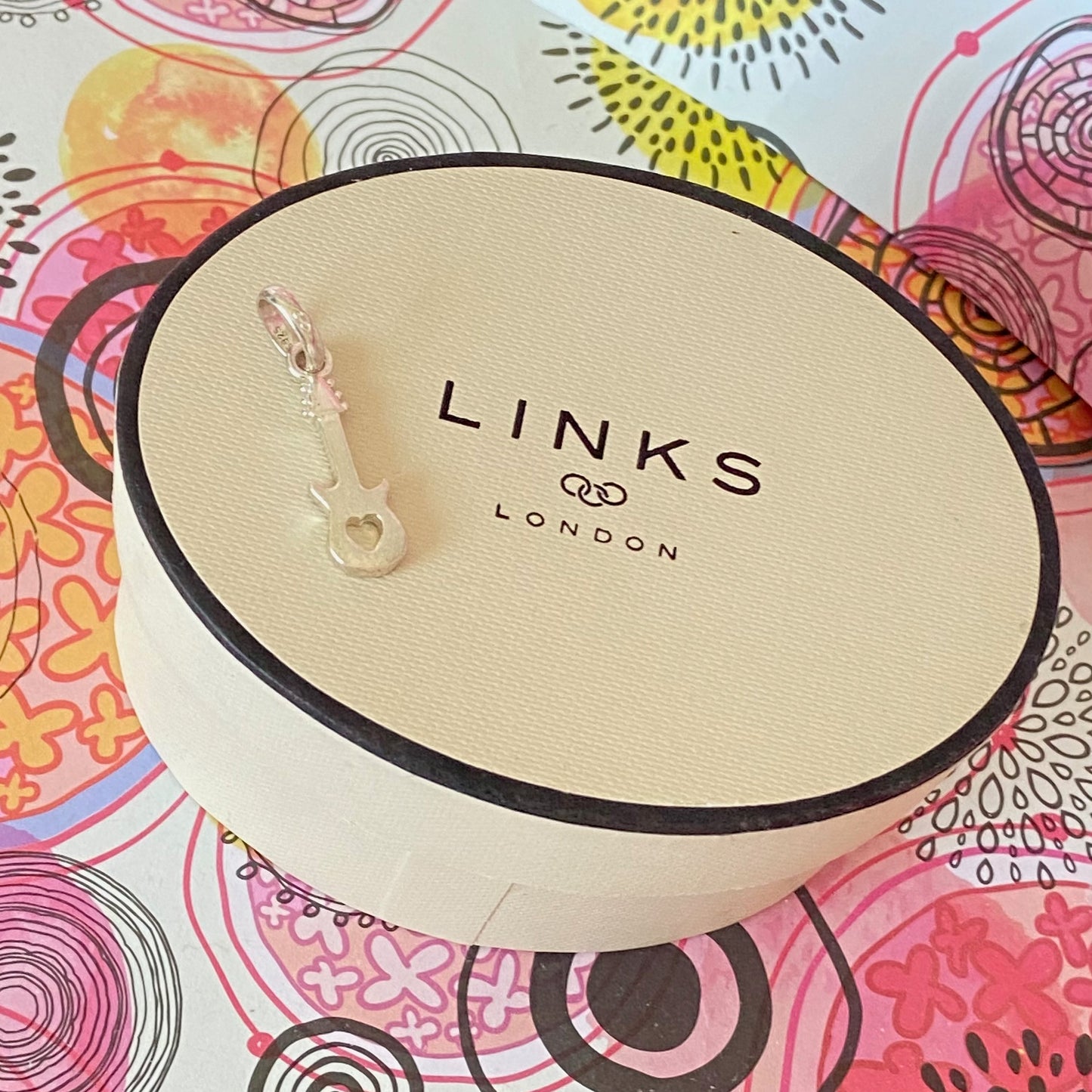 Links of London Electric Guitar Charm