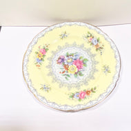 Fine bone China Side Plate, Crochet by Shelly England