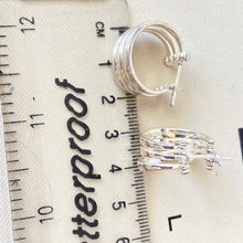 Load image into Gallery viewer, Links of London Essentials Hope Hoop Sterling Silver Earrings
