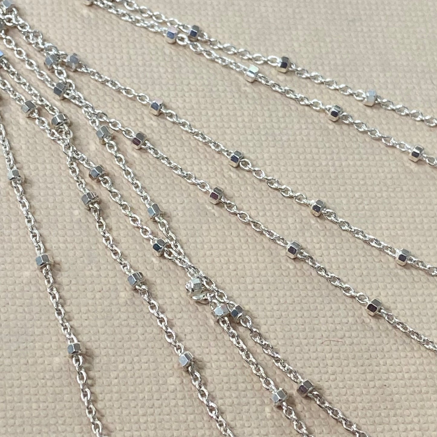 Links of London Multi Strand Knot Necklace with Tassel