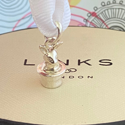 Links of London Rabbit in Top Hat Charm