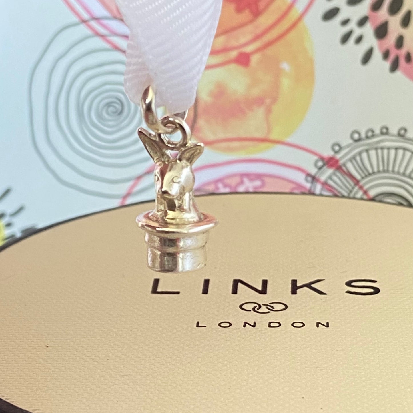 Links of London Rabbit in Top Hat Charm
