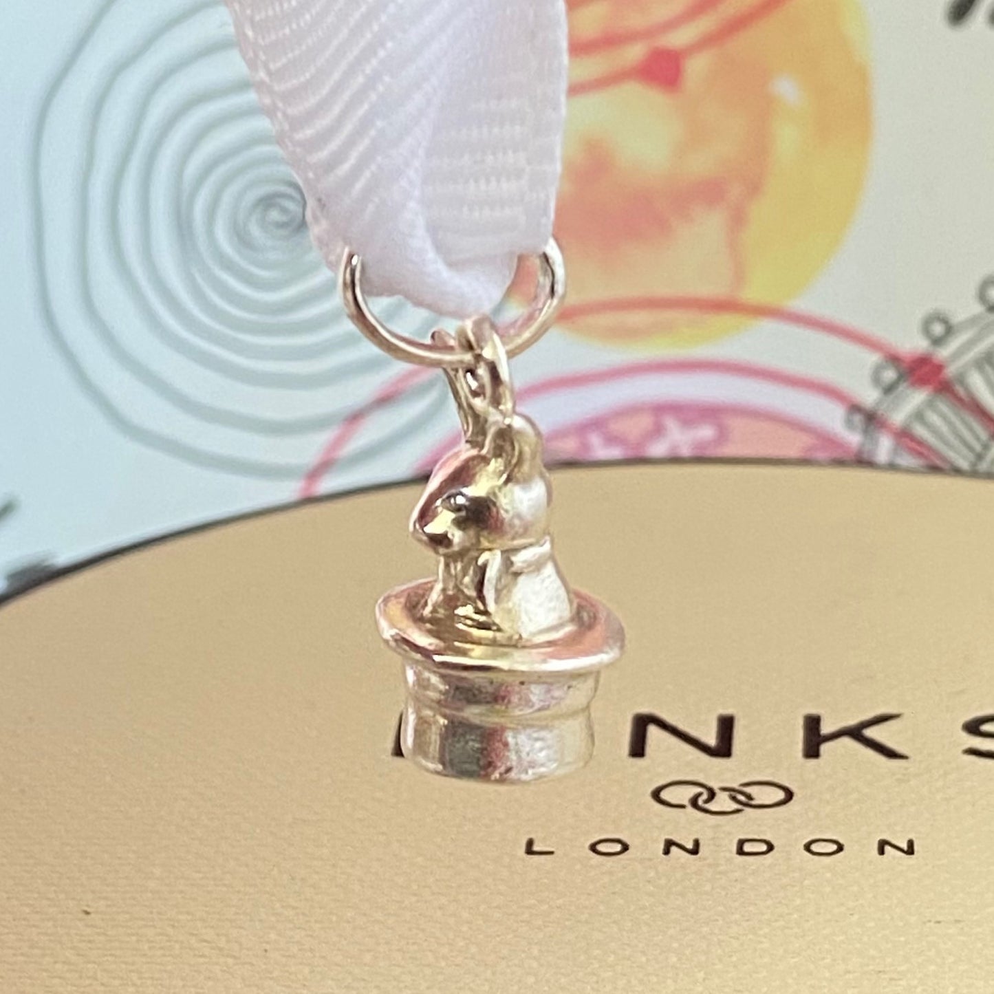 Links of London Rabbit in Top Hat Charm