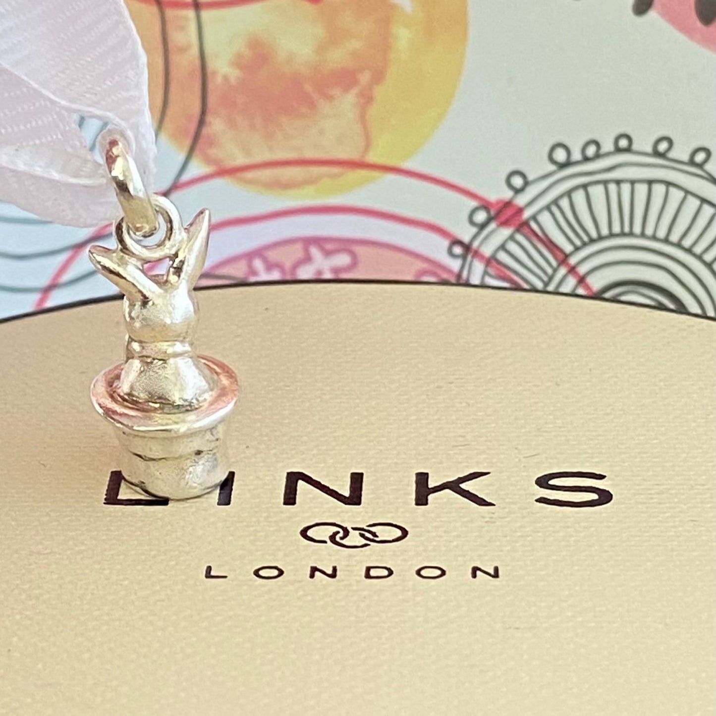 Links of London Rabbit in Top Hat Charm