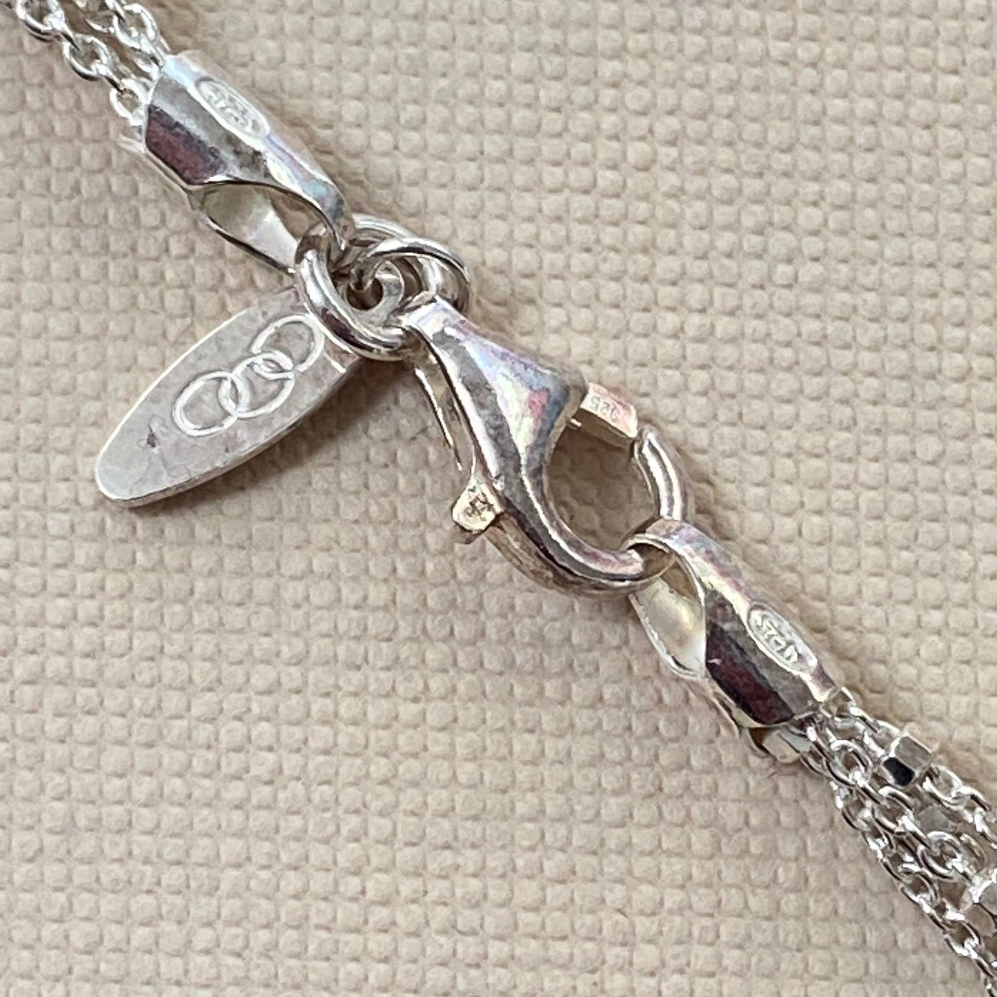 Links of London Multi Strand Knot Necklace with Tassel