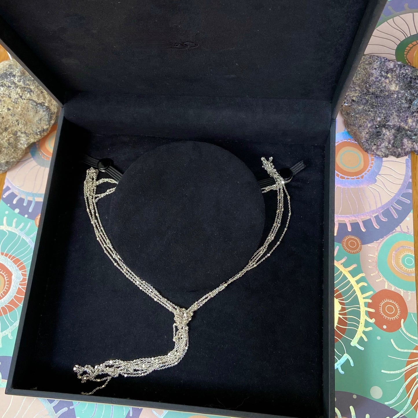 Links of London Multi Strand Knot Necklace with Tassel