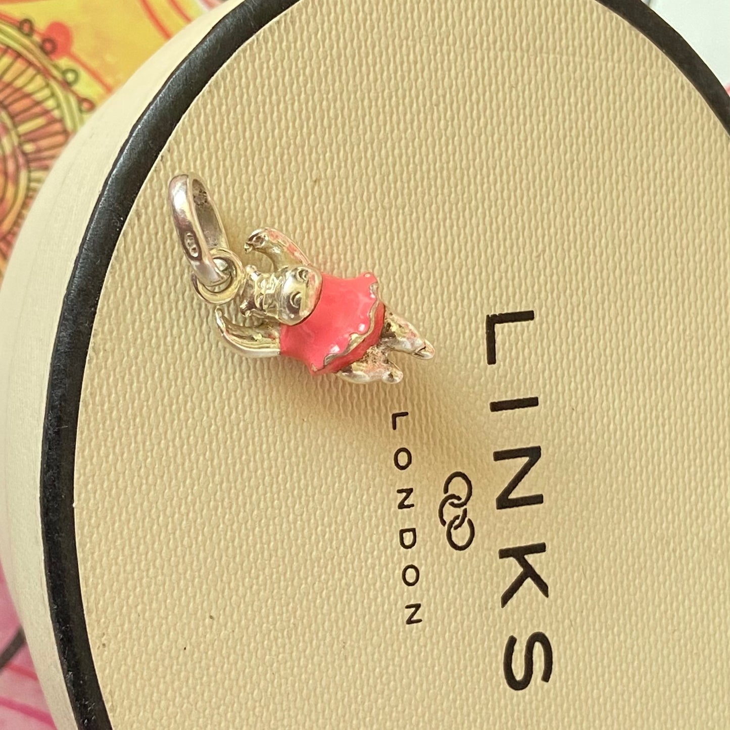 Links of London Hippo Ballerina “Hippopotamus” Charm