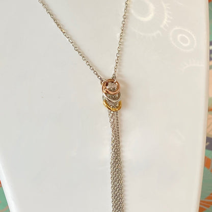 Links of London Sterling Silver Aurora Chain drop Necklace  New!