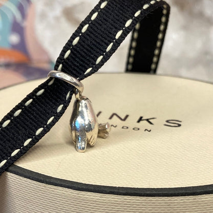 Preloved Links of London Sterling Silver Rare Robin Charm