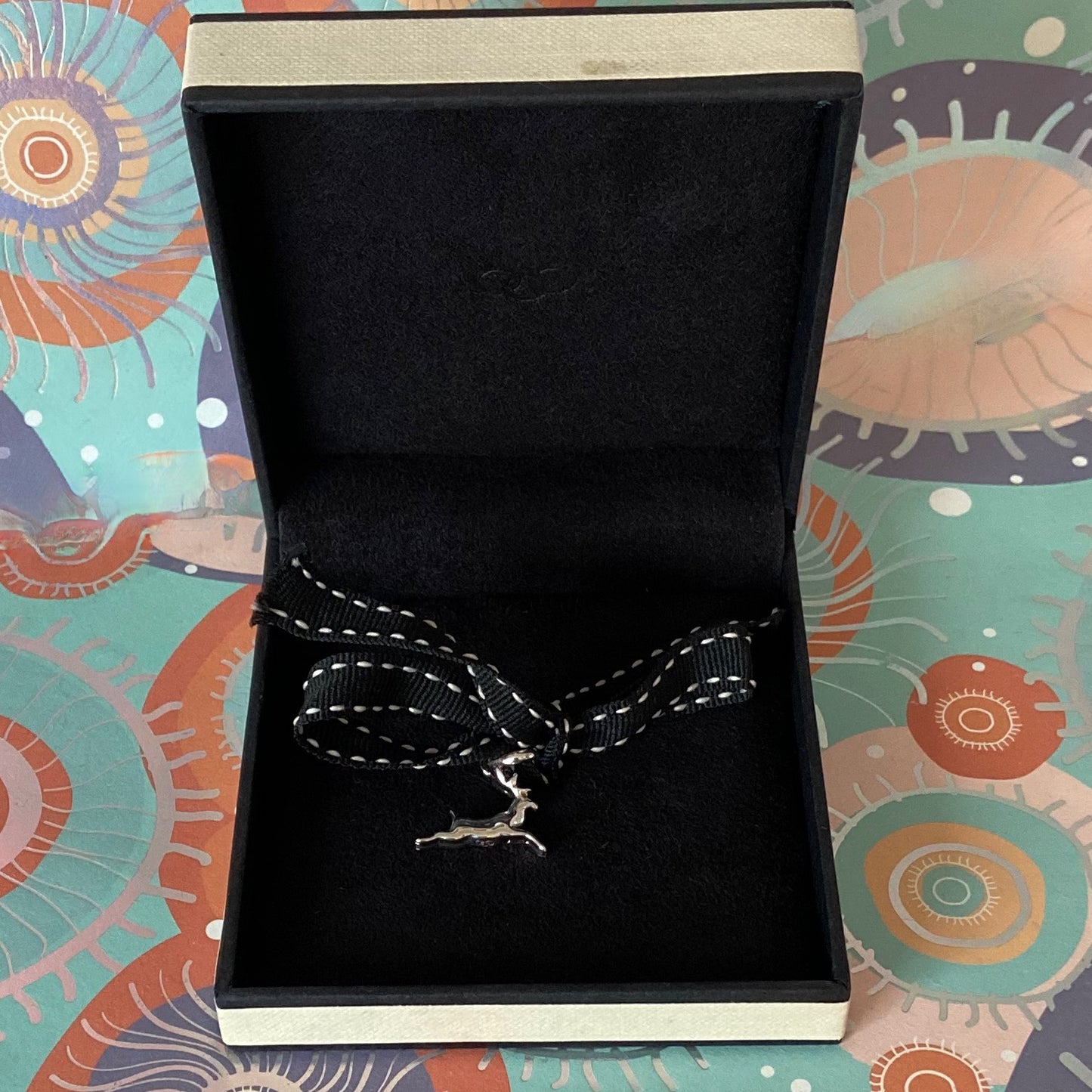 Links of London Silver Jumping Reindeer Charm. New!