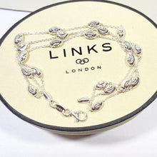 Load image into Gallery viewer, Links of London Essentials Sterling Silver 3 Row Beaded Bracelet
