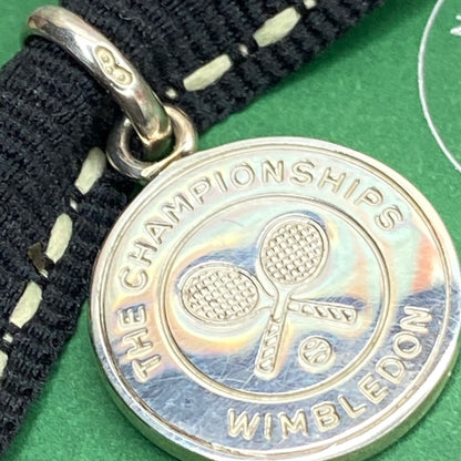 Links of London Sterling Silver Wimbledon Championships Disc Charm. Can be engraved with your personal message. 2012. Very Rare New!