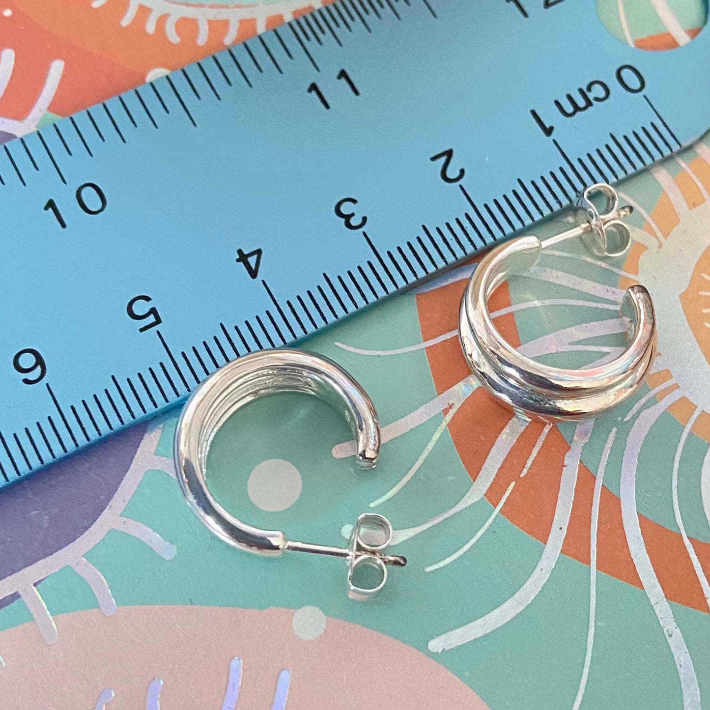 Links of London Sterling Silver Hope Hoop Earrings