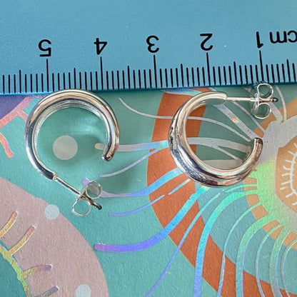 Links of London Sterling Silver Hope Hoop Earrings
