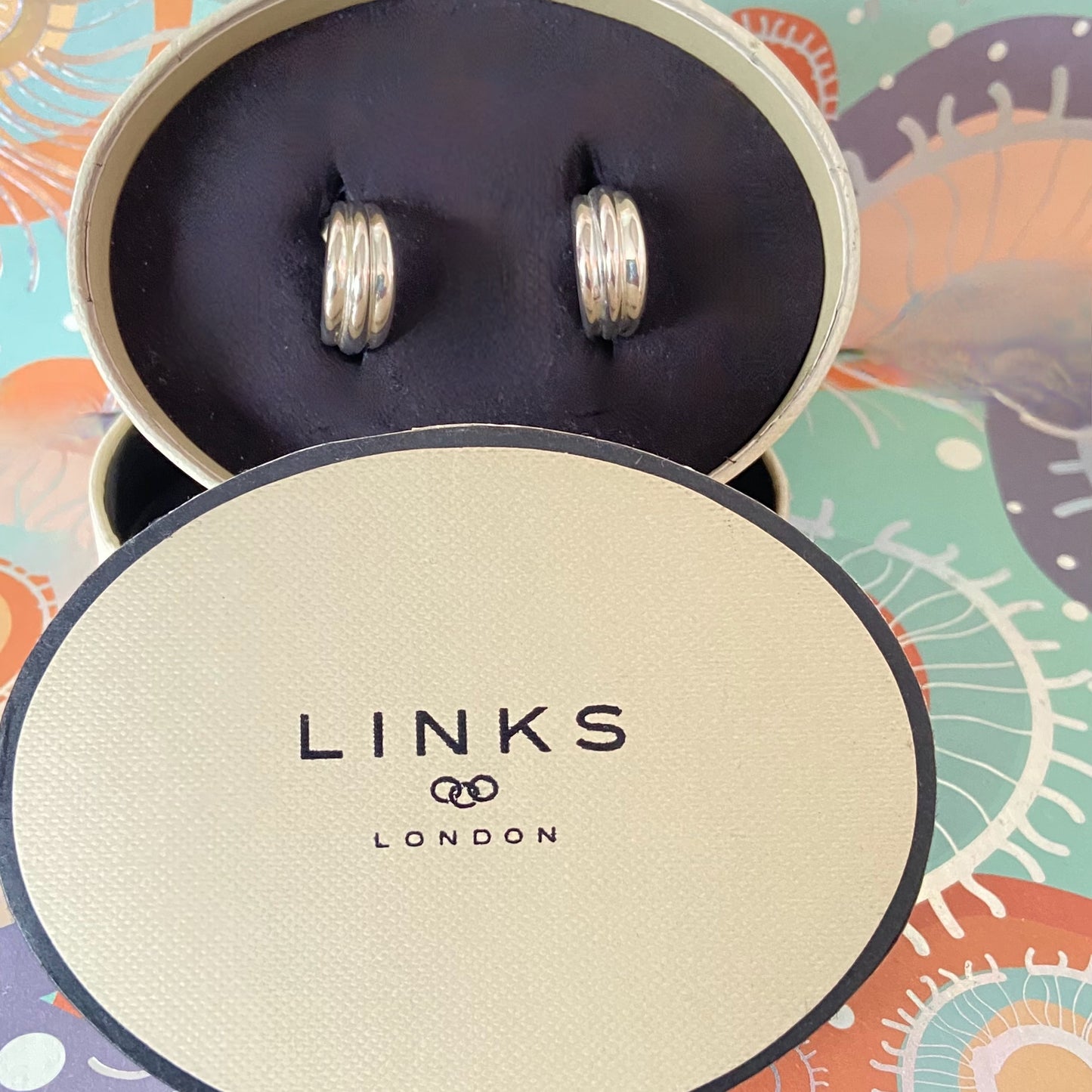 Links of London Sterling Silver Hope Hoop Earrings