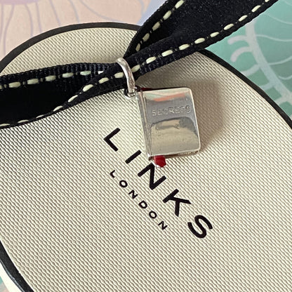 Links of London Sterling Silver Book of Secrets Charm