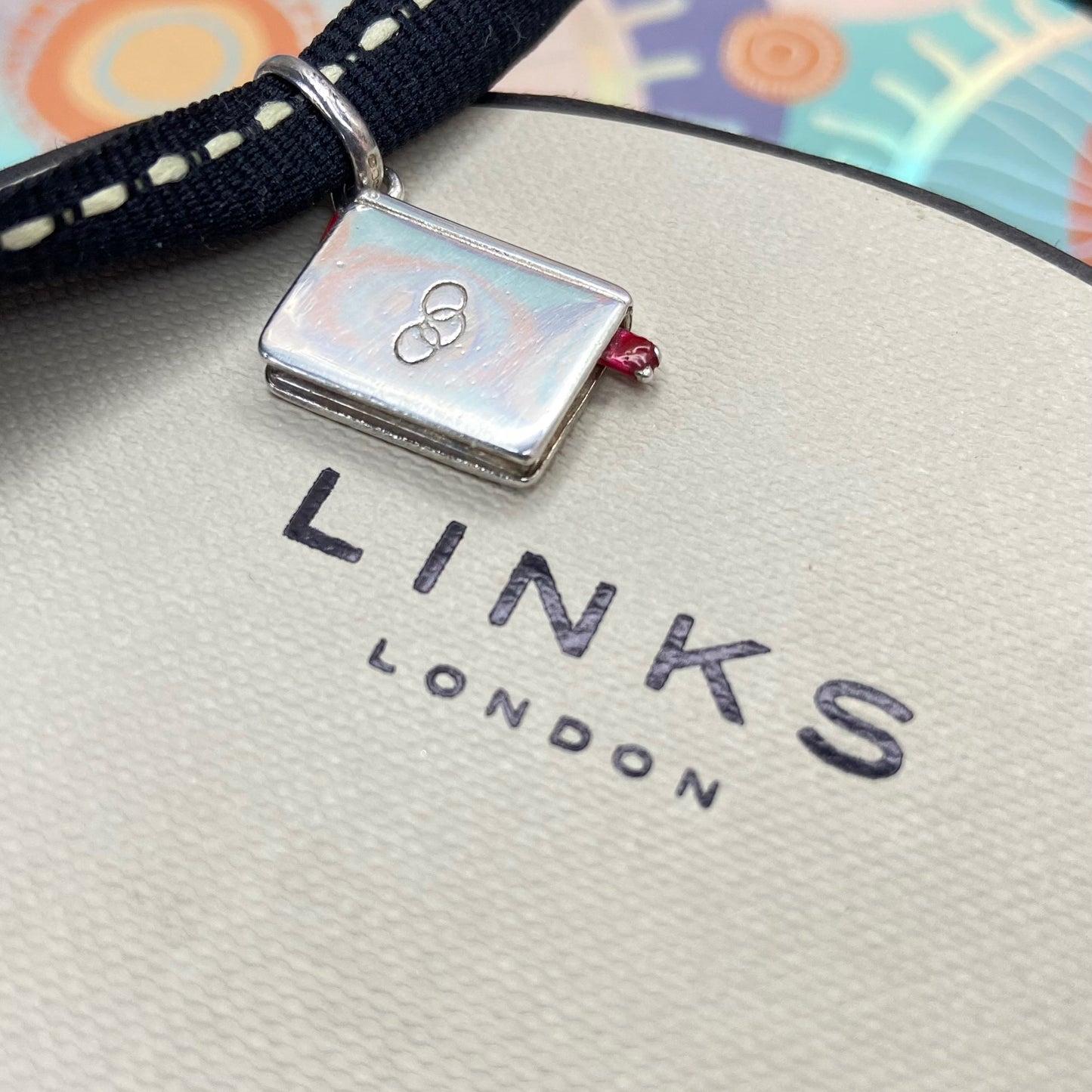 Links of London Sterling Silver Book of Secrets Charm