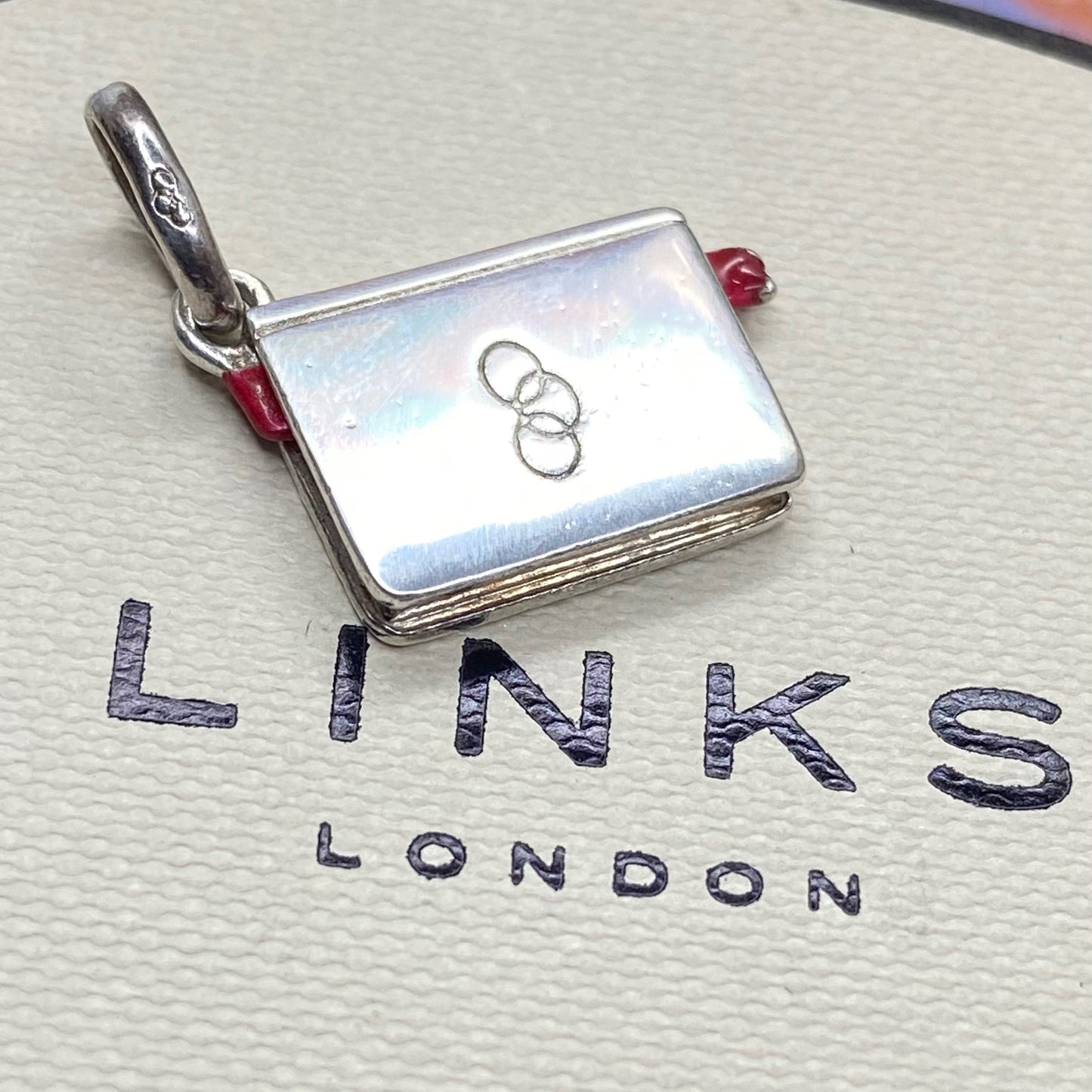Links of London Sterling Silver Book of Secrets Charm