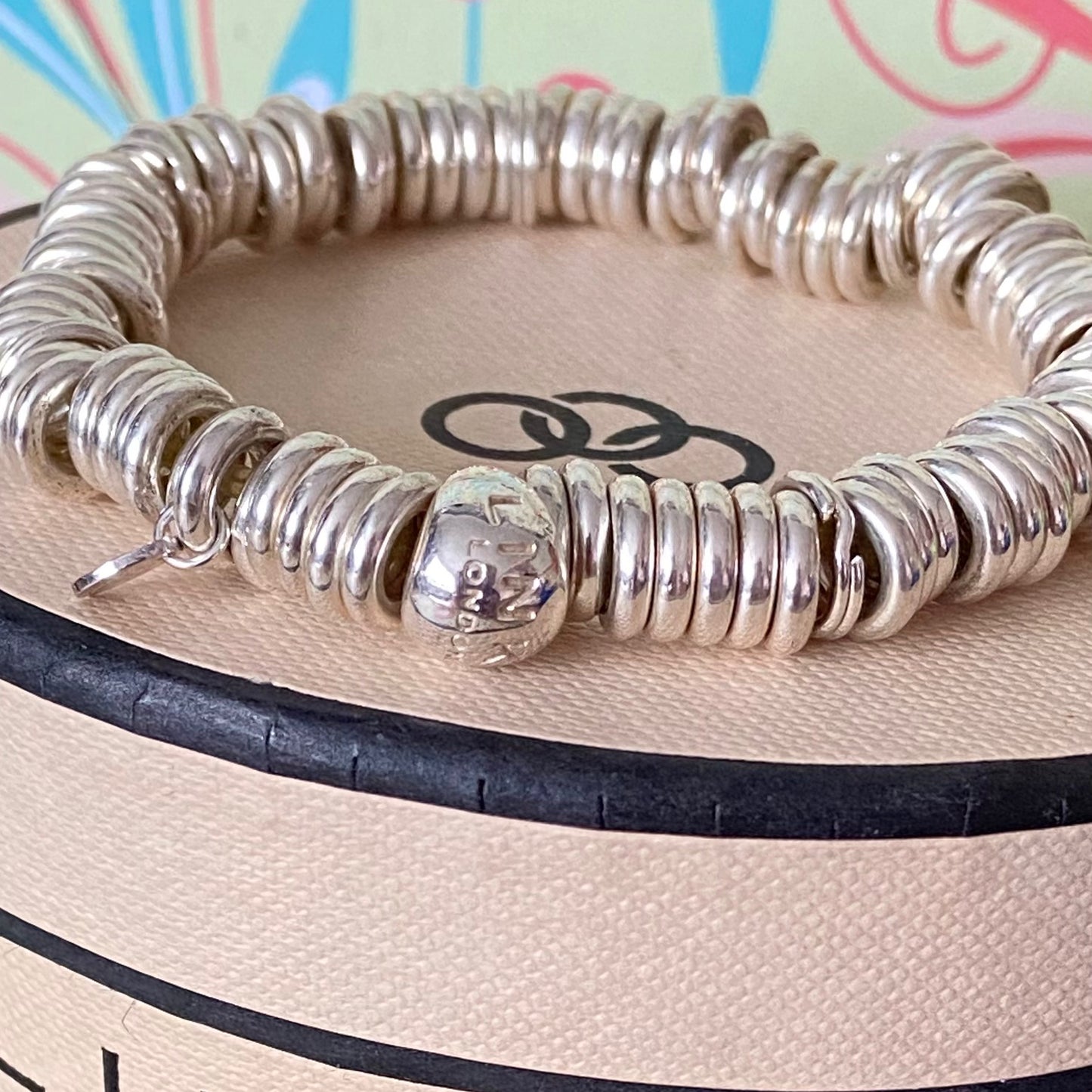 New unused Silver Links of London Iconic Sweetie Bracelet size Small 16cm with 48g of Solid Silver