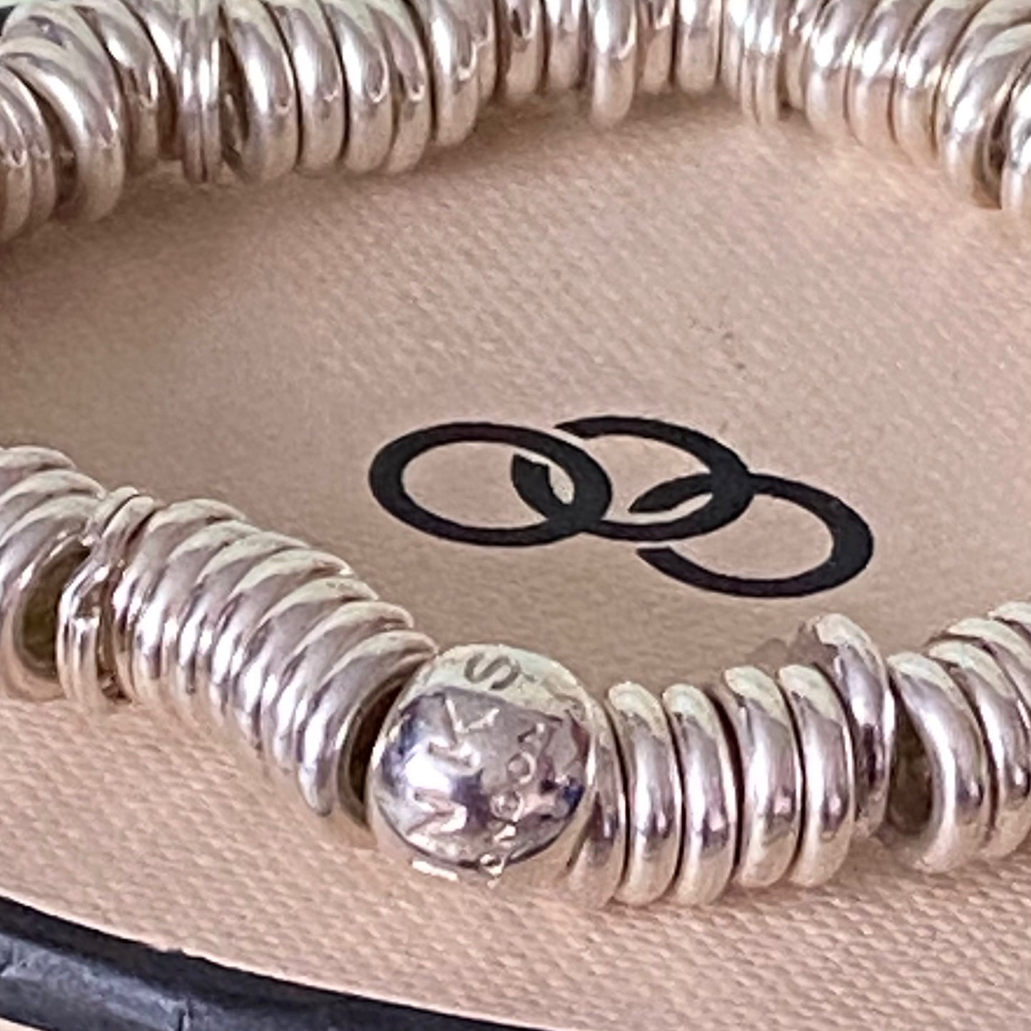 New unused Silver Links of London Iconic Sweetie Bracelet size Small 16cm with 48g of Solid Silver