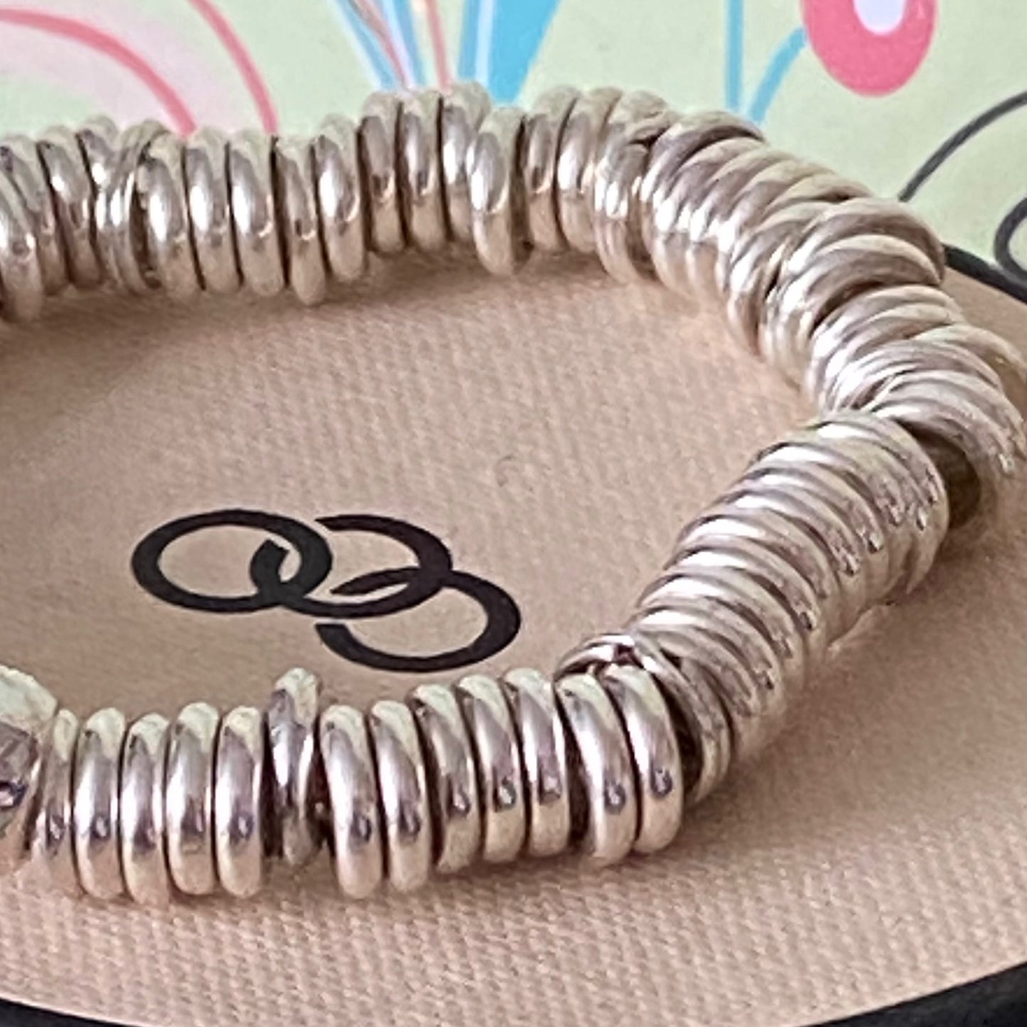 New unused Silver Links of London Iconic Sweetie Bracelet size Small 16cm with 48g of Solid Silver