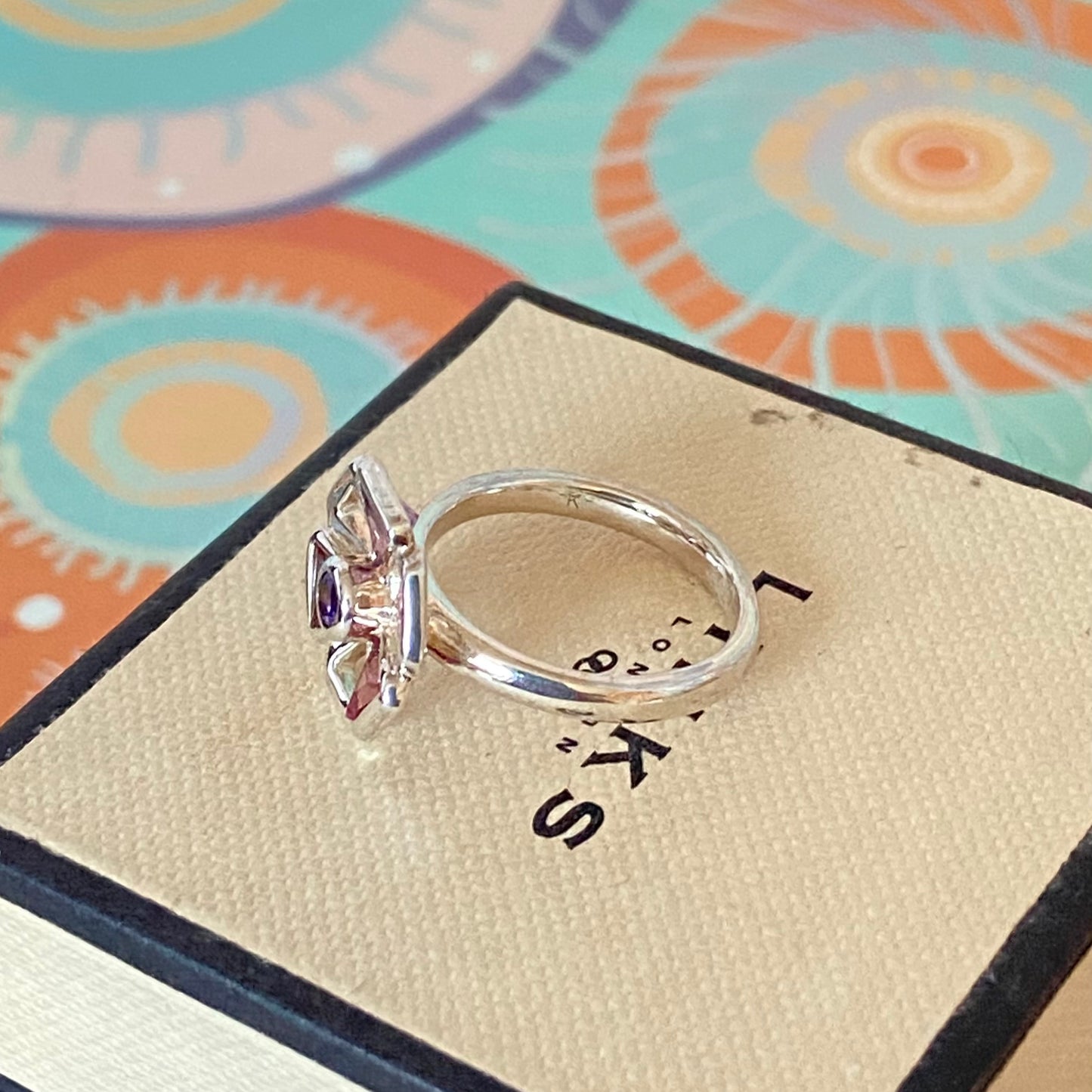 Links of London Sterling Silver Love me love me not Ring Size K