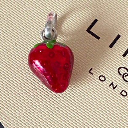Links of London Strawberry Sterling Silver Charm
